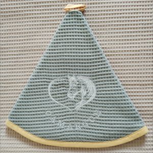torchon rond cuisine - traditionnel Camargue coton