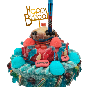 Gâteau de bonbons 2 étages Super Mario 🍄⭐